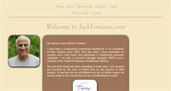 Desktop Screenshot of jackfontana.com